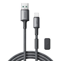  USB kabelis Joyroom SA-50 USB-A to Lightning 3A 1.2m dark grey 